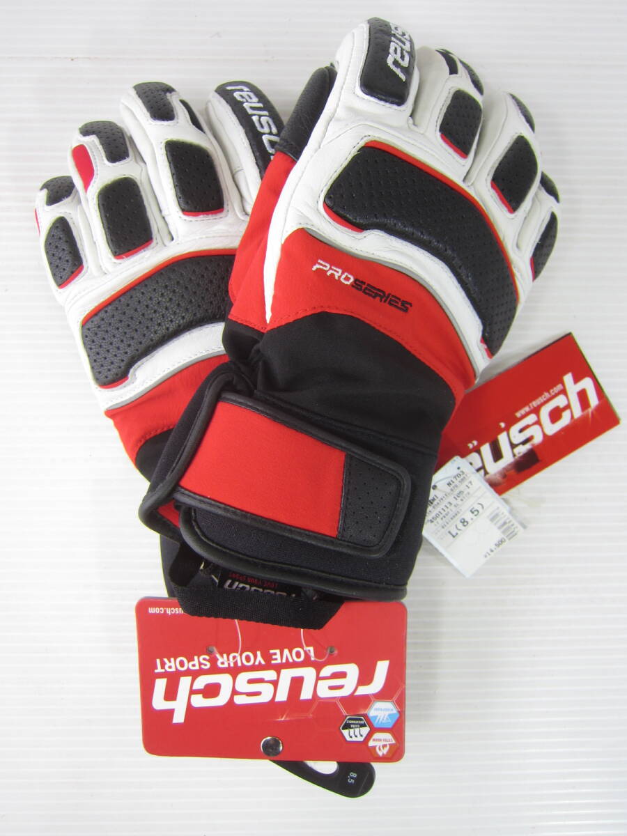 新品◆ロイッシュ reusch スキー グローブ Pro Lサイズ 8.5 ￥15950 黒ブラック白 赤 手袋 検/ スノボー Mスノーボード ウェア パンツ_画像5