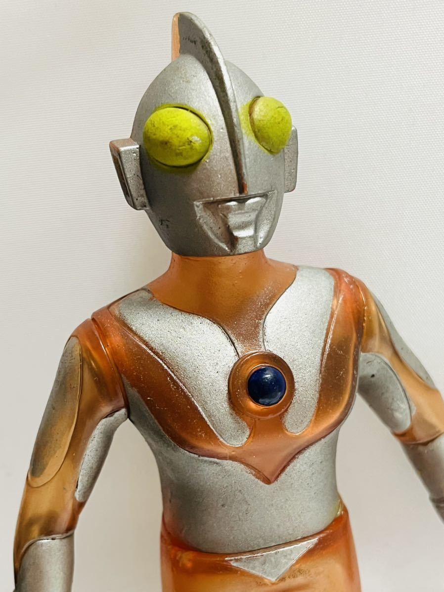 ★当時物　ポピー ウルトラマン クリア キングザウルス ソフビ 人形 クリアレッド【ロッテ ウルトラマンガム 懸賞品】　非売品　昭和レトロ_画像2