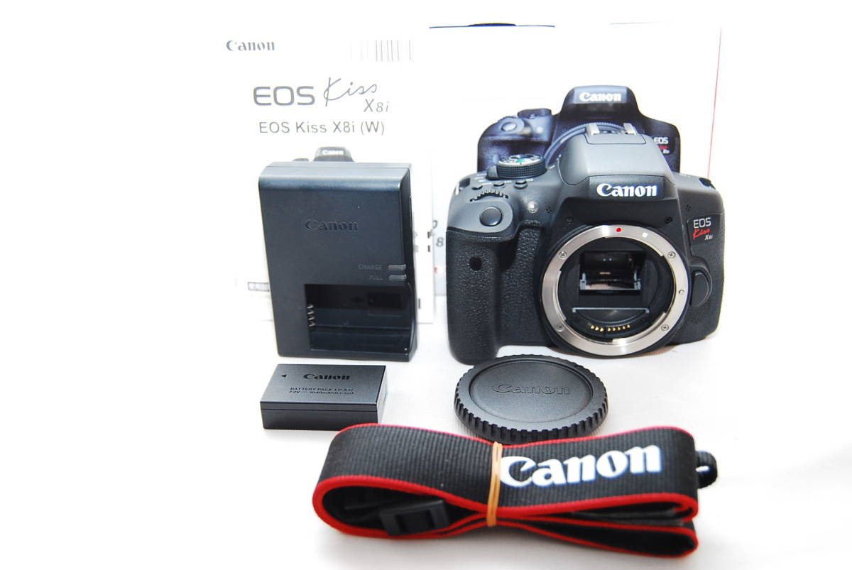 ★極上美品　キャノン　Canon EOS Kiss X8i ボディ　デジタル一眼レフカメラ 2420万画素★_画像1