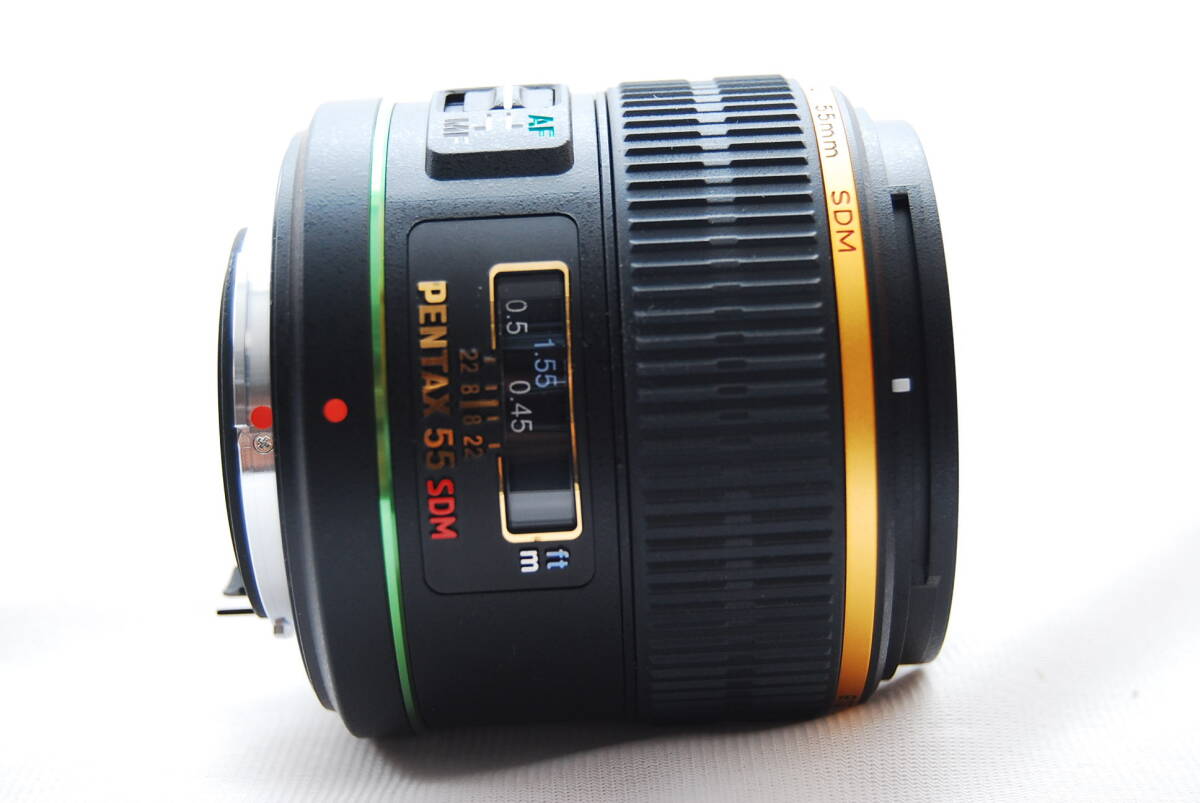 ★極上美品　PENTAX　smc PENTAX-DA★55mmF1.4 SDM　ポーチ付★_画像4