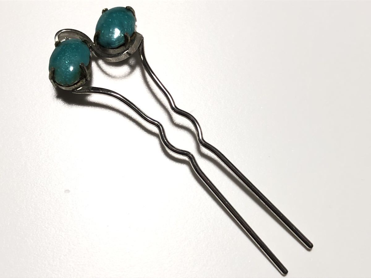  antique the 7 treasures .6.8g design small .[ inspection / ornamental hairpin ]