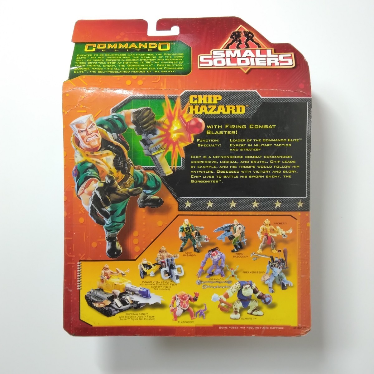 スモールソルジャーズ フィギュア チップ ハザード ハズブロ ケナー small soldiers chip hazard figure Hasbro kenner_画像2