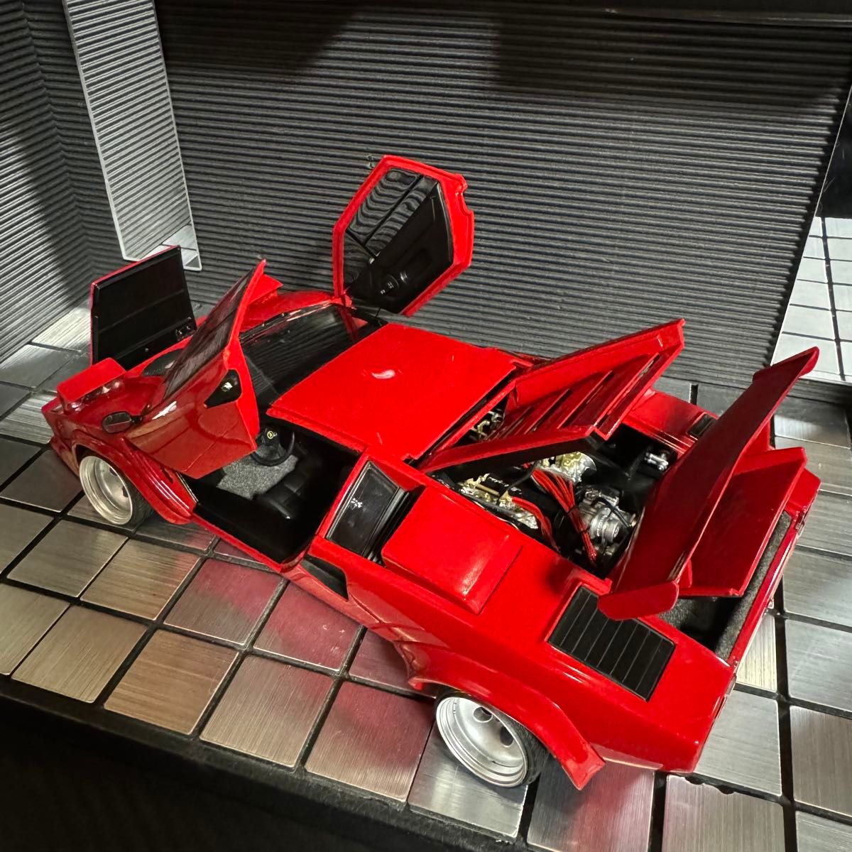 絶版 京商1/18ランボルギーニカウンタックLP500S スーパー 絶版 京商1/18ランボルギーニカウンタックLP500S スーパー