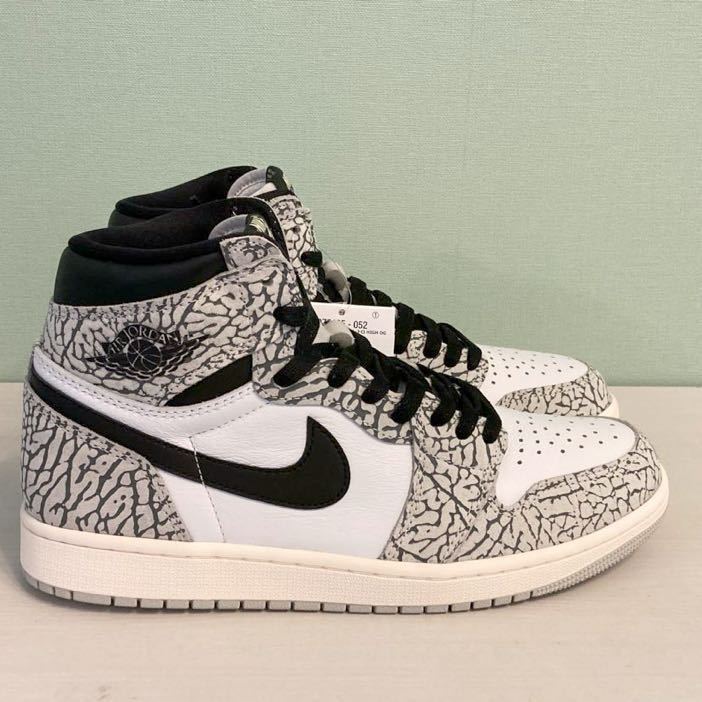 Nike Air Jordan 1 High OG White Cement 27.0cm ナイキ エアジョーダン1 ハイ OG ホワイト セメントus9