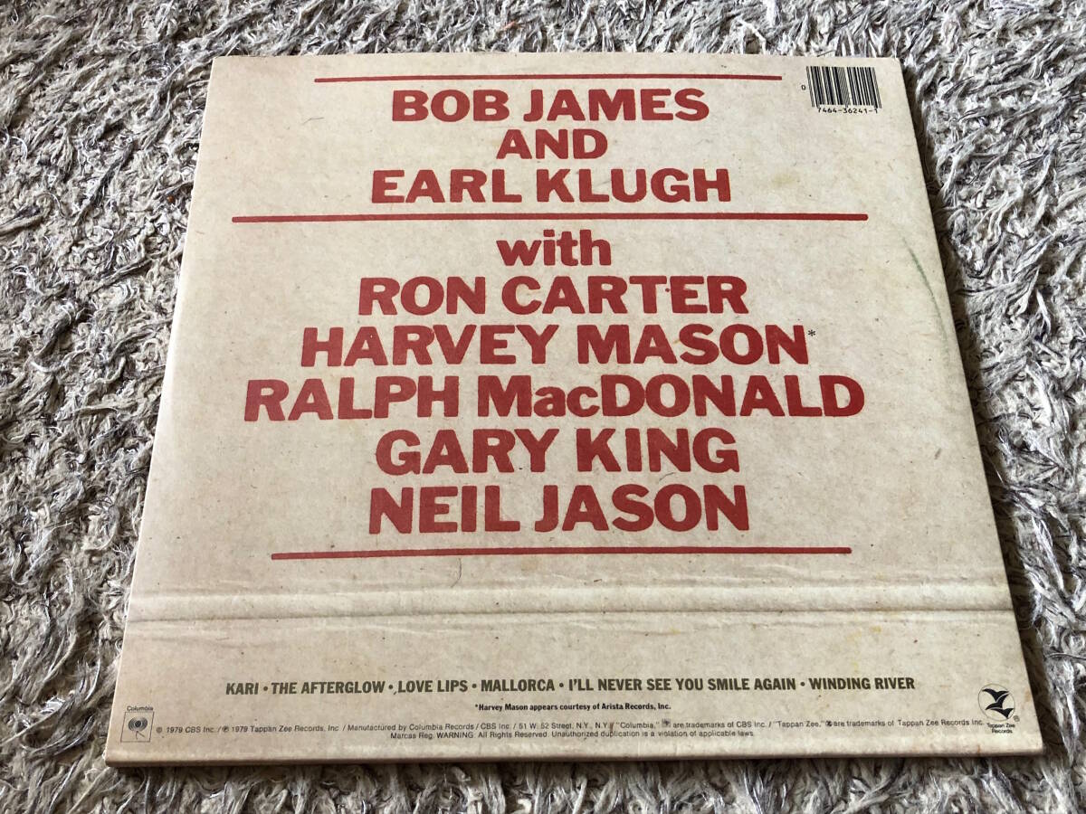 Bob James & Earl Klugh - One On One (US盤) FC 36241_画像4