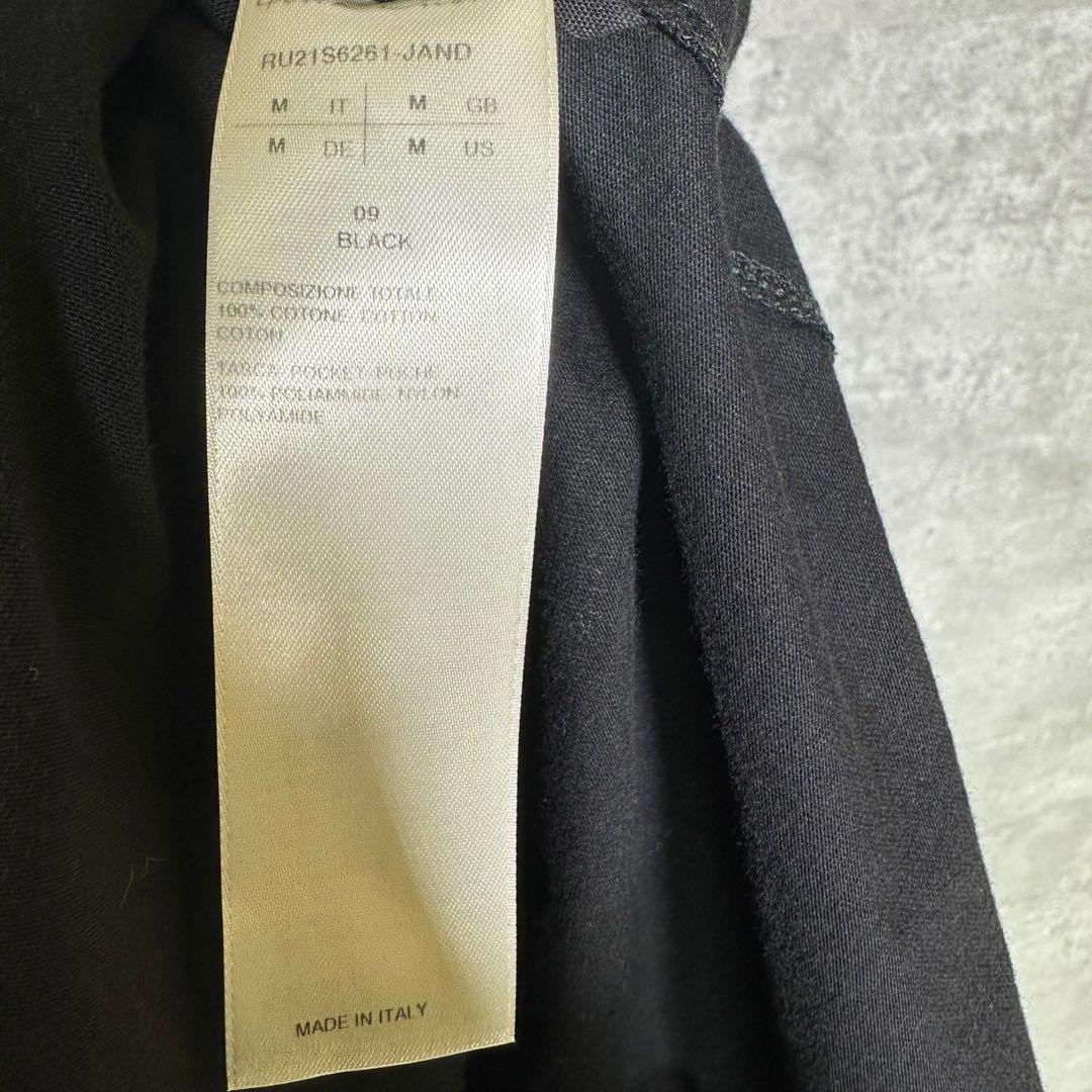 『Rick owens』 リックオウエンス (S) ポケット付き 長袖Tシャツ_画像7