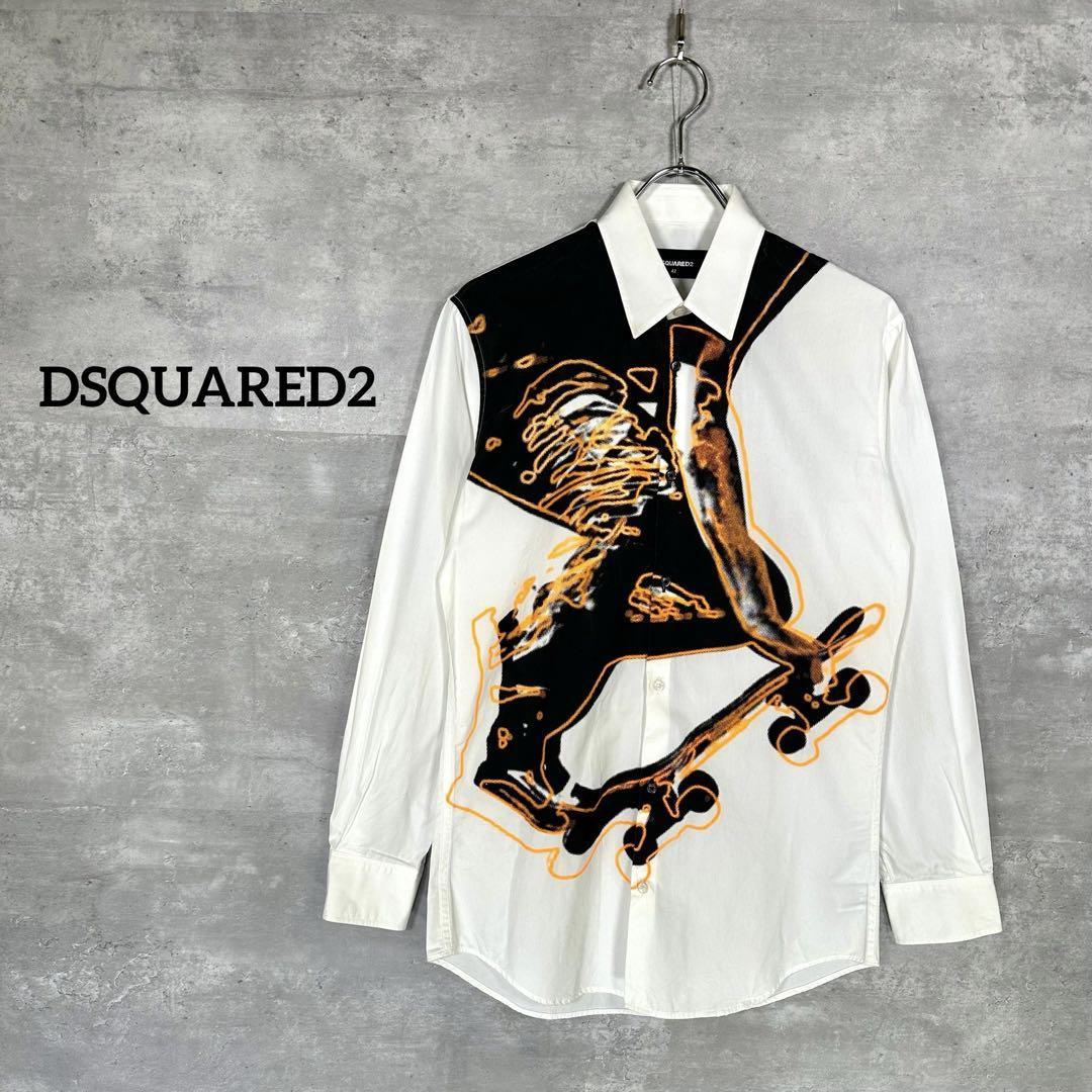 『DSQUARED2』 ディースクエアード (42) グラフィック シャツ