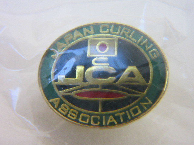 未使用品 日本カーリング協会 JCA ピンバッジ バッジ 3個 セット 検/ オリンピック _画像9