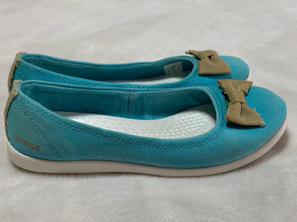 CROCS クロックス バレエシューズ 23cm