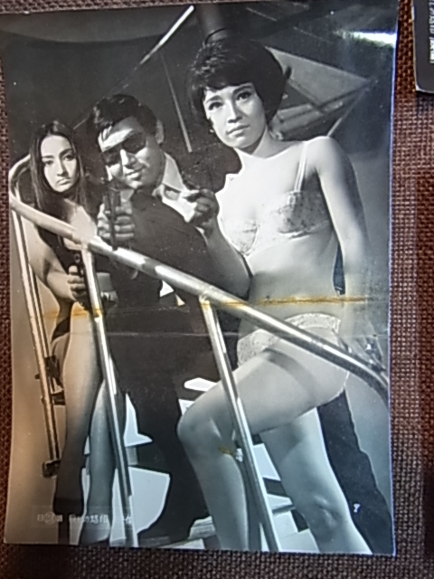 1967年 宍戸錠/真理アンヌ　「殺しの烙印」　ロビーカード　4枚_画像2