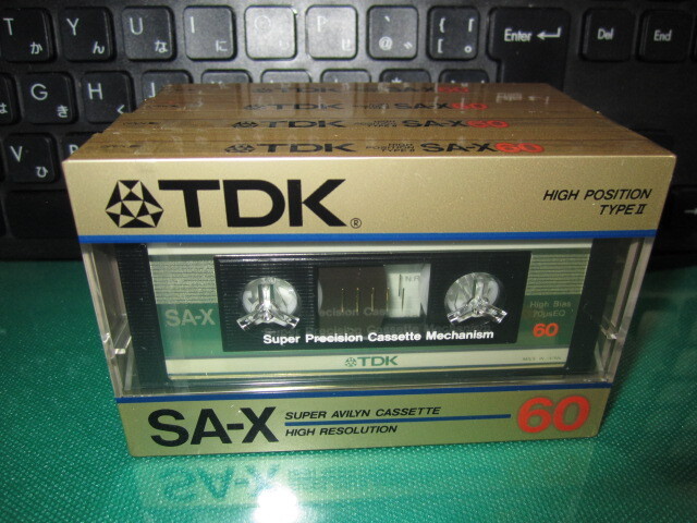  TDK SA-X 60 ハイポジション TYPEII ・カセットテープ ４本セット 　未開封新品_画像5