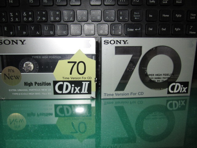 セットテープ　SONY CDix Ⅳ　METAL　70分　2本セット_画像4