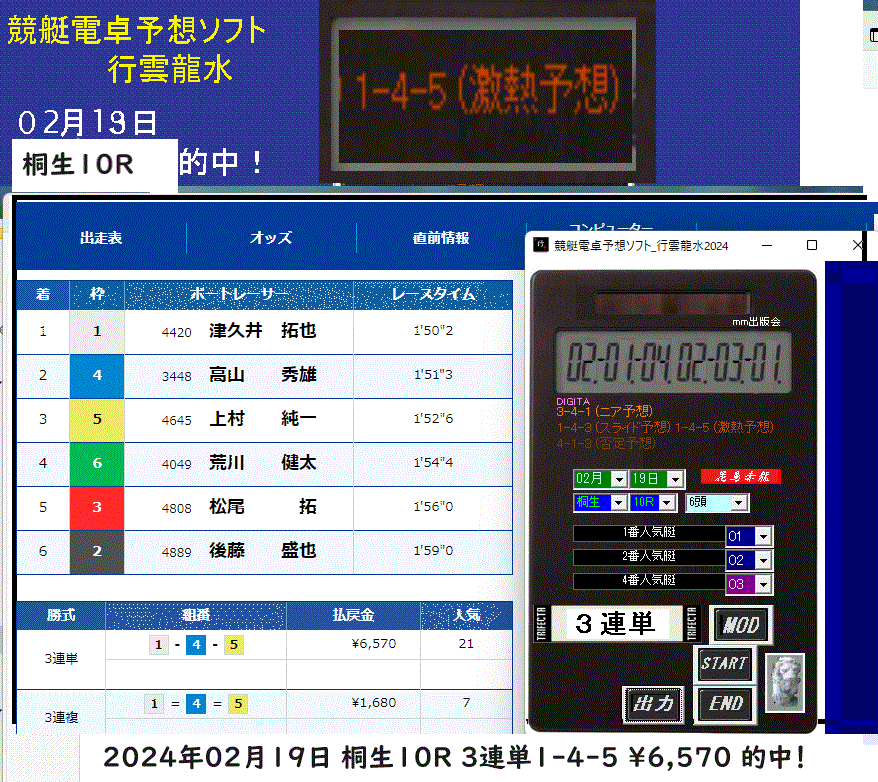 [ boat race calculator expectation soft _ line . dragon water 2024] soft 2024 year 02 month 19 day . raw 7R 3 ream single 6-4-1 \\135,320. middle!