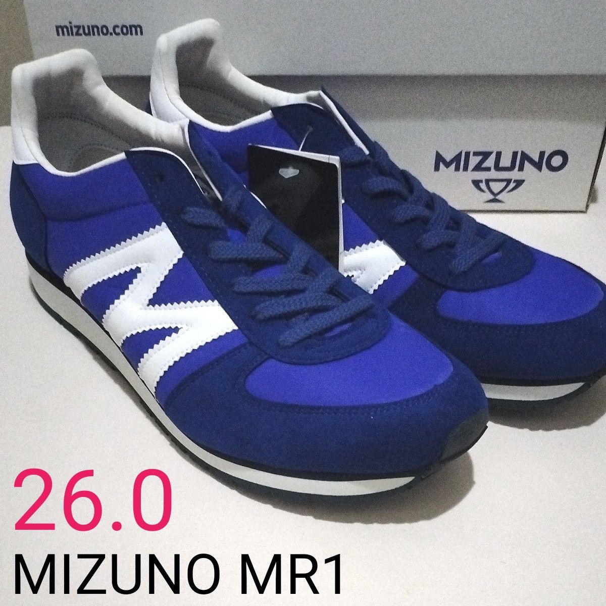 【タグ付き未使用】MIZUNO MR1 26.0 復刻版 限定色 スニーカー