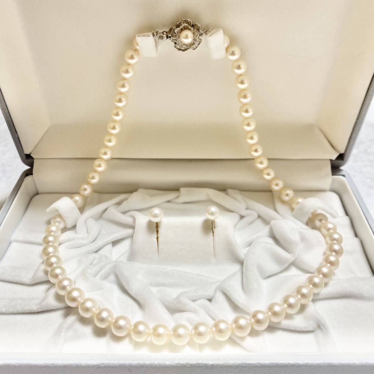 好評にて期間延長】 SILVER パールネックレス 本真珠 jewelry pearl