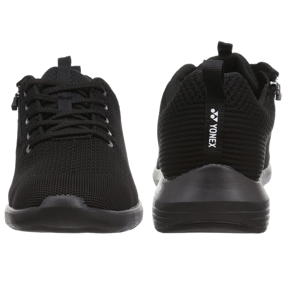 M01Y black / black 24.5cm Yonex YONEX power cushion walking shoes men's 3.5E fastener attaching light weight sneakers 