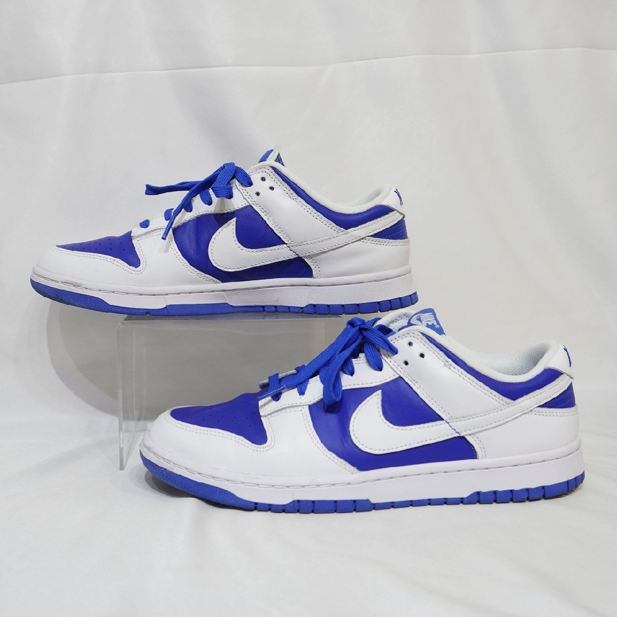 NIKE (28.5cm) DUNK LOW RETRO　RACER BLUE AND WHITE スニーカー ナイキ ダンクロー DD1391-401 I2-6_画像3