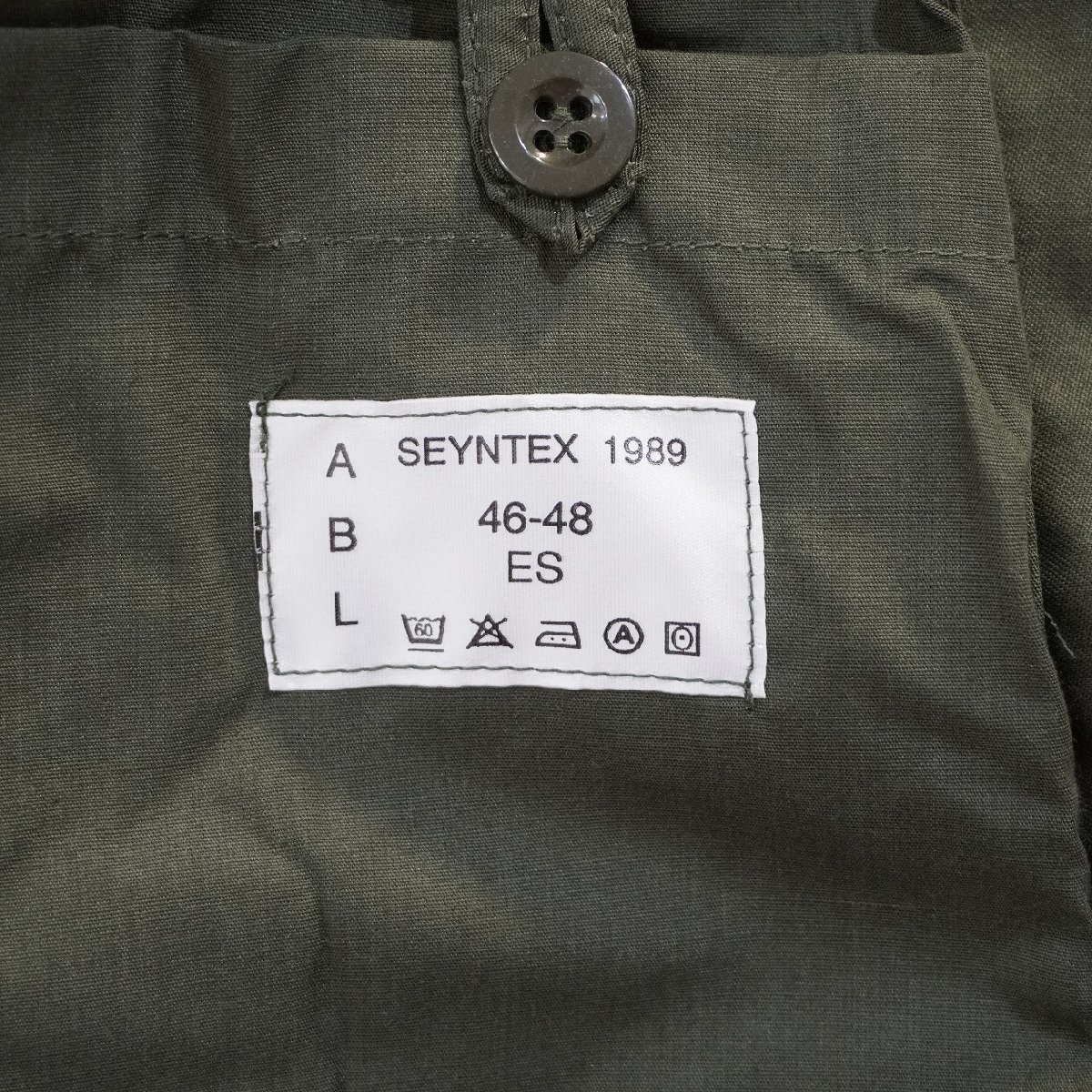 SEYNTEX 80s　1989 46-48　ミリタリーコート　軍モノ　I2-45_画像6