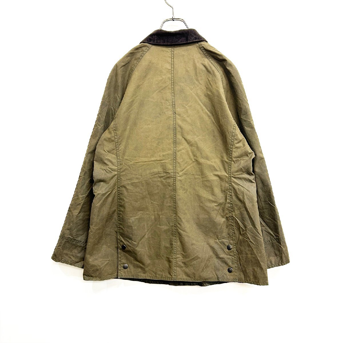 Barbour バブアー beadnell ビードネル オイルドジャケット UK14 EU40 Is2-41_画像4