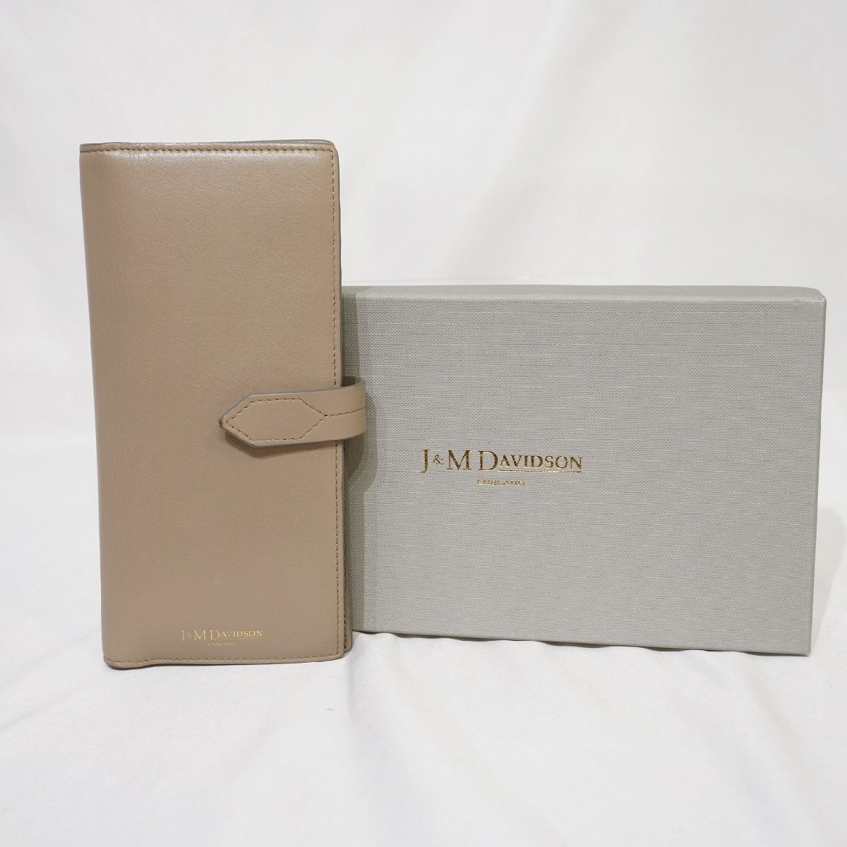 J＆M DAVIDSON LOSANGE LONG FOLD WALLET 長財布 ロサンジ ロングフォルド ウォレット ジェイ＆エム デヴィッドソン I2-167_画像1