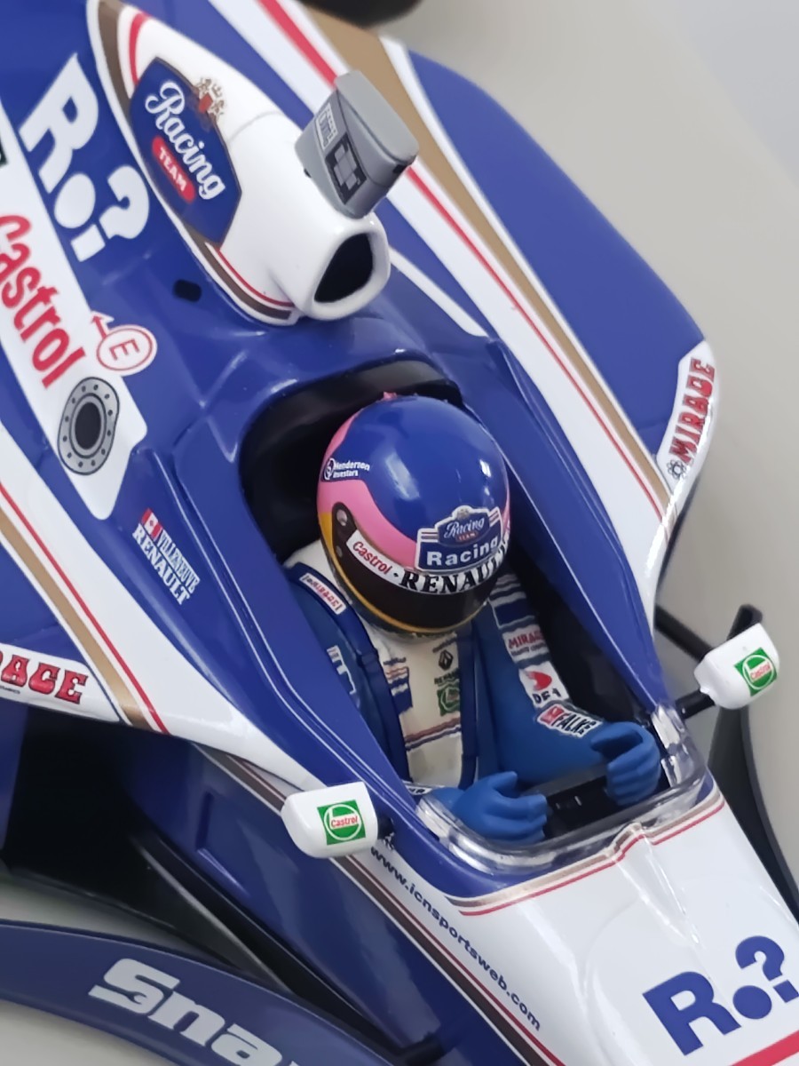 ☆新品美品！ PMA1/18 ウィリアムズ ルノー FW19 #3 J.ヴィルヌーヴ 1997年 ☆_画像9