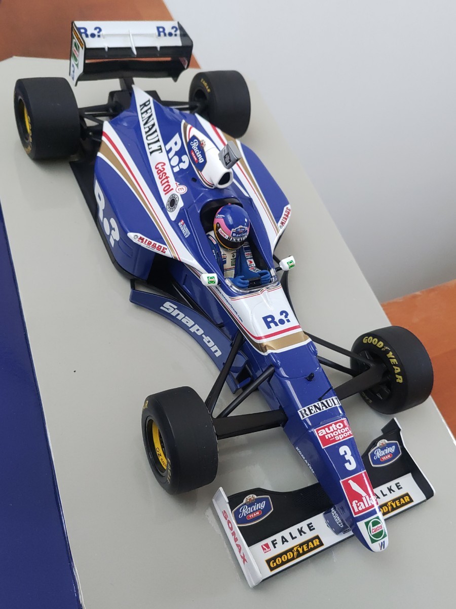 ☆新品美品！ PMA1/18 ウィリアムズ ルノー FW19 #3 J.ヴィルヌーヴ 1997年 ☆_画像8