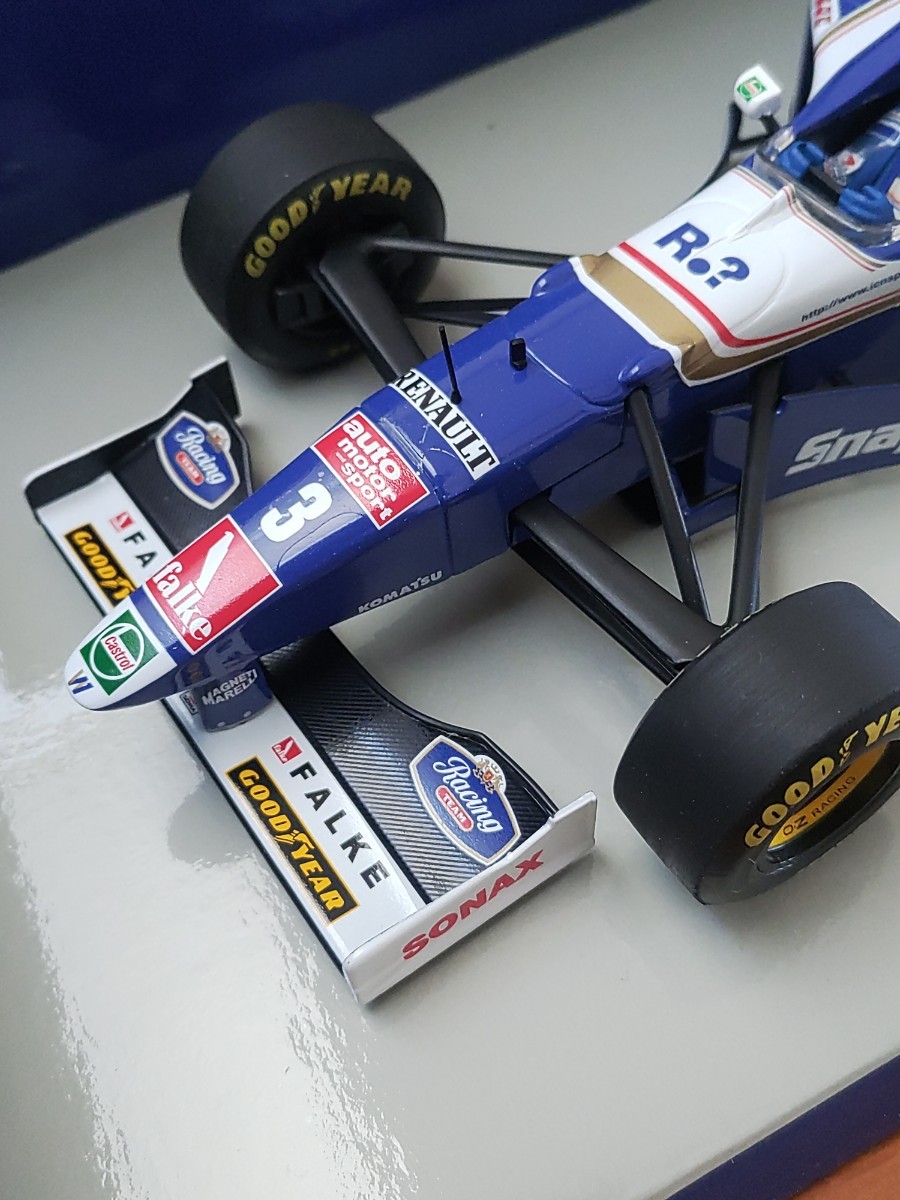 ☆新品美品！ PMA1/18 ウィリアムズ ルノー FW19 #3 J.ヴィルヌーヴ 1997年 ☆_画像2