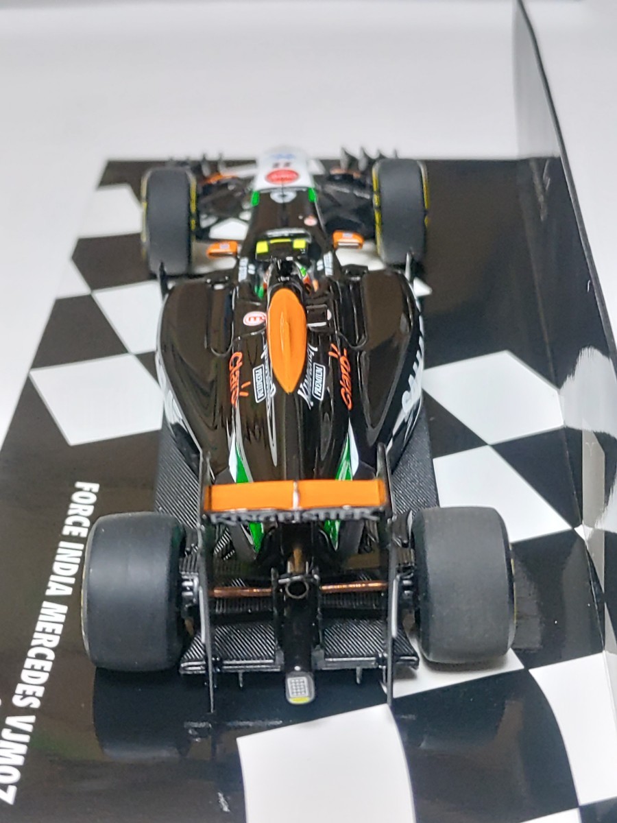 ☆ 海外並行1ケのみ入荷 ！新品美品レジンモデル PMA 1/43 フォース インディア メルセデス VJM07 S.ペレス 2014 ☆_画像8