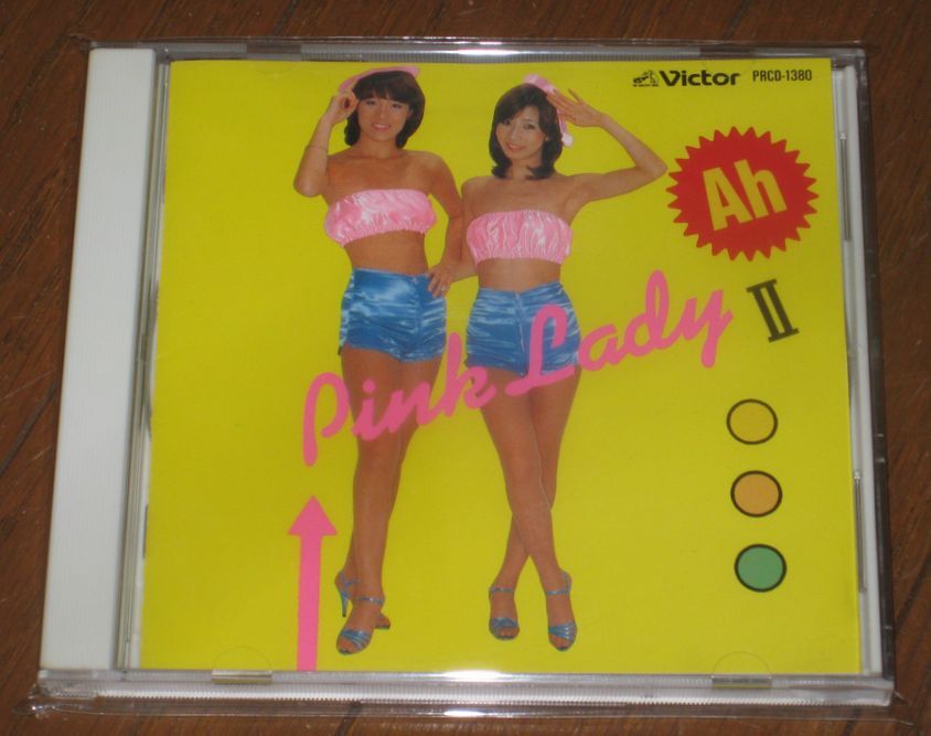 ピンクレディ・CD・「Ah PINK LADY Ⅱ / DISCO VERSION ＋ KARAOKE」_画像1