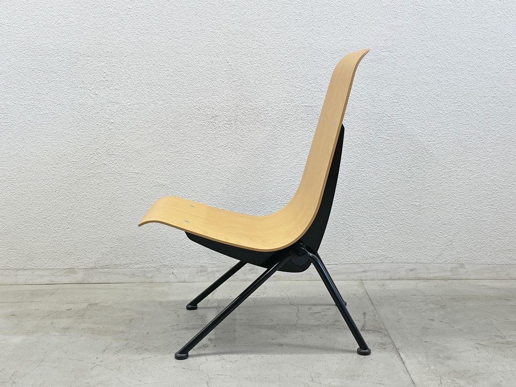 〓 ヴィトラ VITRA アントニーチェア Antony Chair ジャン・プルーヴェ Jean Prouve ビーチ×ブラックレッグ 正規品 美品 廃盤の画像3