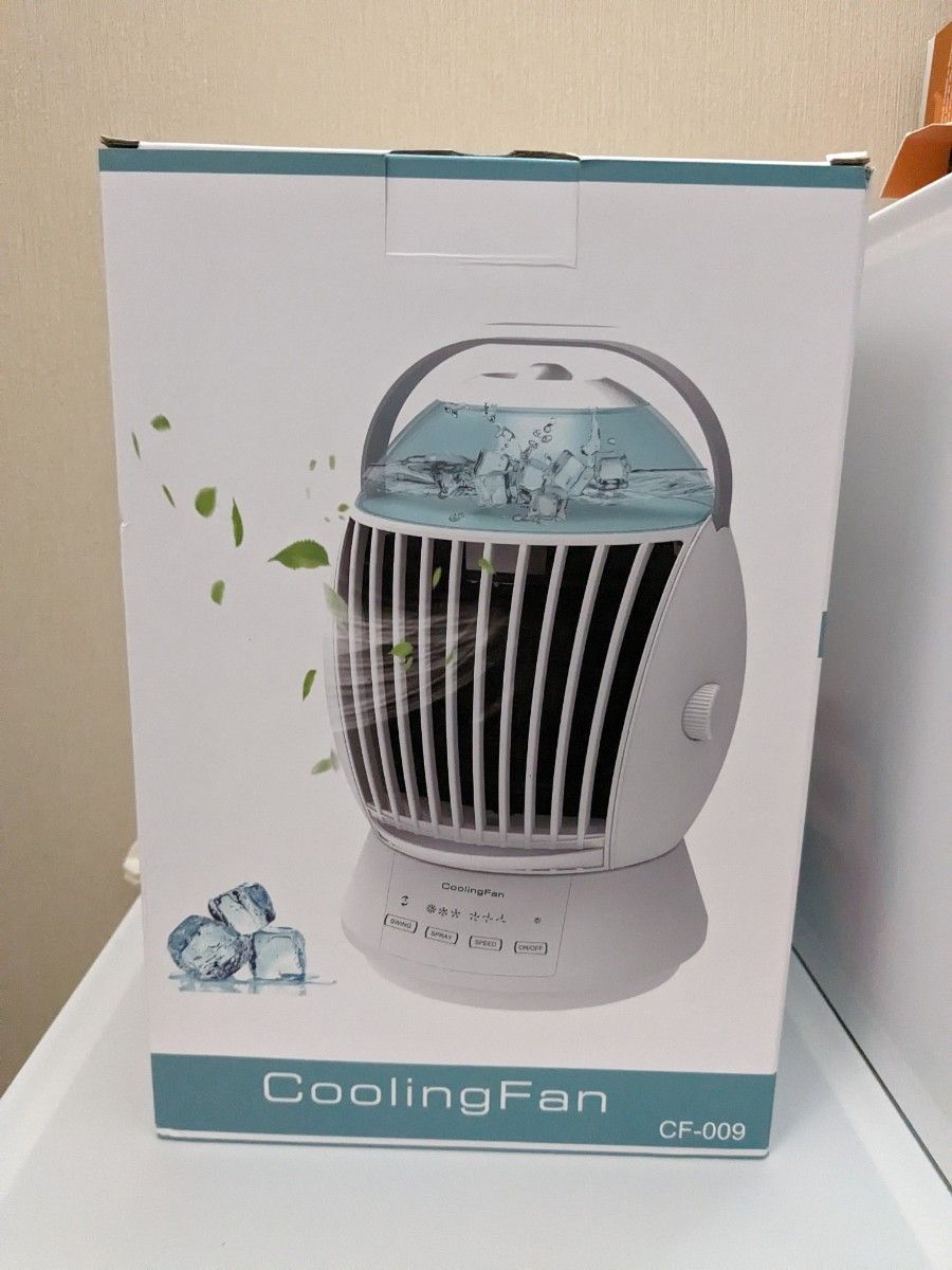 冷風機 冷風扇 卓上クーラー　一台4役 送風 冷却 加湿  熱中症と暑さ対策