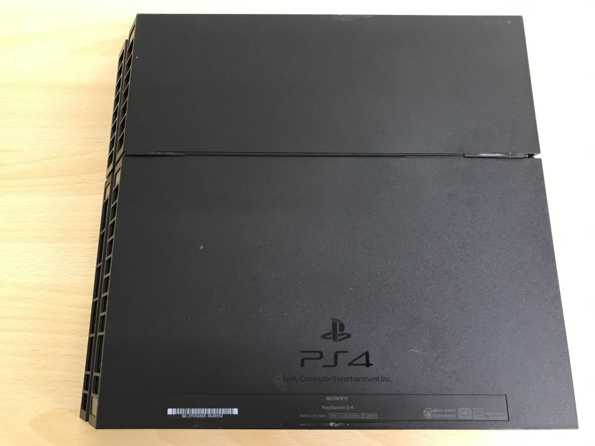 071 (14-5) PS4 本体 500GB（CUH-1100A） 動作確認/初期化済み_画像4