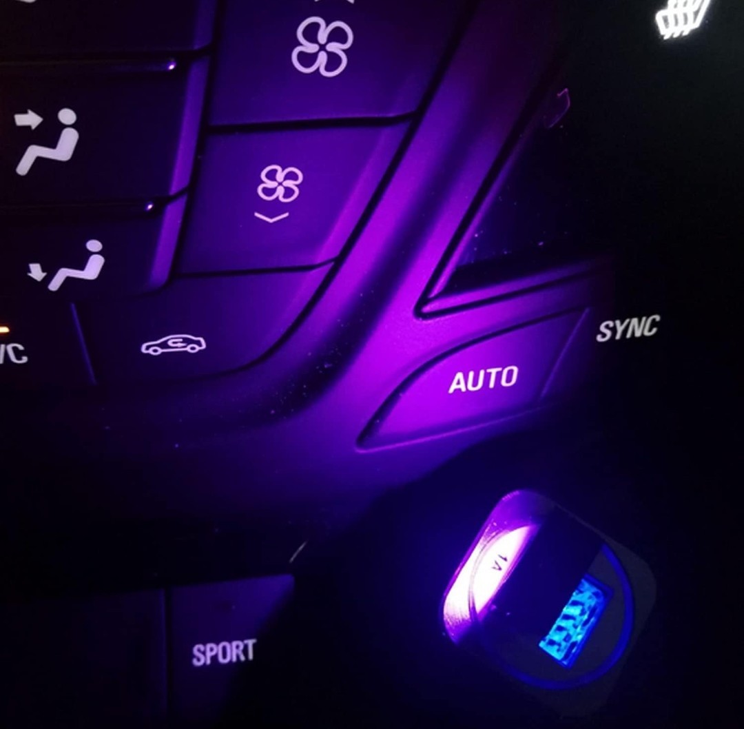 3個SET 7色 車のホーム感光性自動オン低電力 RGB 多機能ハイライト USB アンビエ
