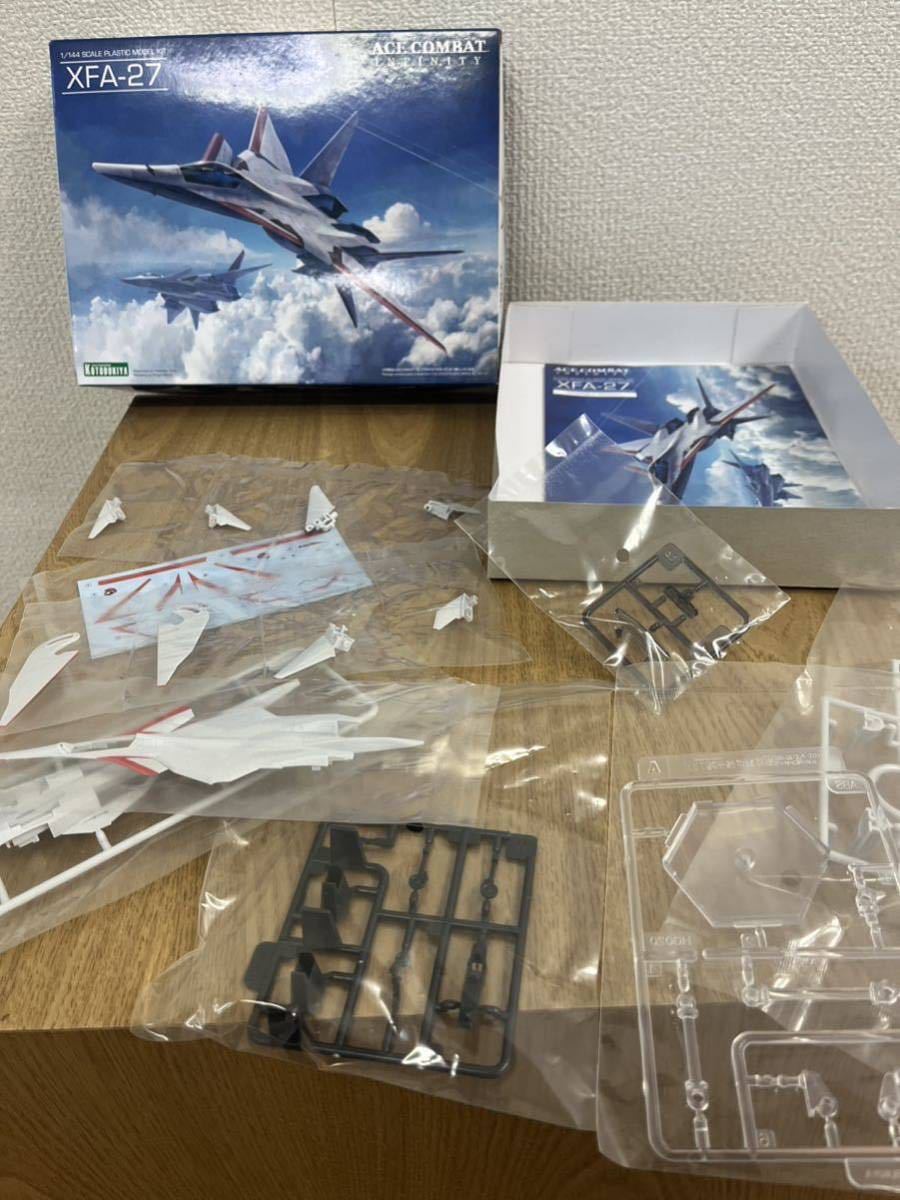 プラモデル コトブキヤ 1/144 XFA-27 ACE COMBAT INFINITY E-5_画像2