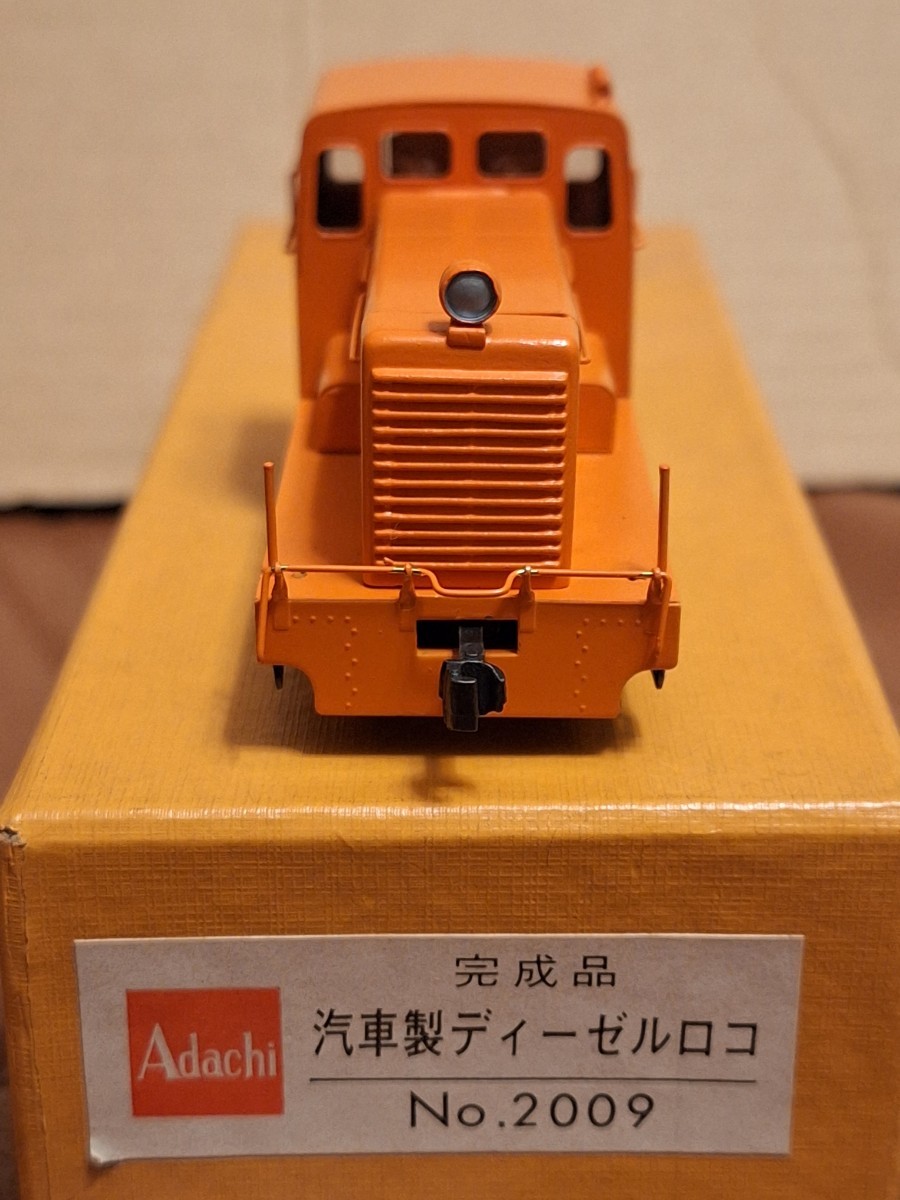 HOゲージ 安達製 汽車製ディーゼルロコ 生地完成 Yahoo!オークション - 安達製作所 汽車製 ロッド式 ディーゼル