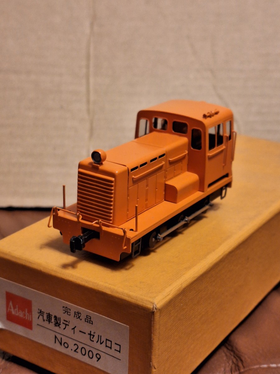 HOゲージ 安達製 汽車製ディーゼルロコ 生地完成 Yahoo!オークション - 安達製作所 汽車製 ロッド式 ディーゼル