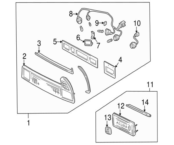 ホンダ NSX NA1 NA2 ガスケツト R ベース ×1 GASKET R BASE (1) HONDA 純正 JDM OEM メーカー純正品_画像2