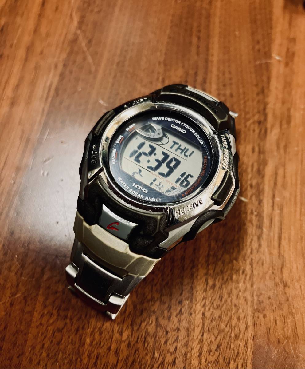 R7660 【USED】カシオ CASIO MT-G MTG-900DJ G-SHOCK Gショック タフソーラー　ビンテージ_画像1