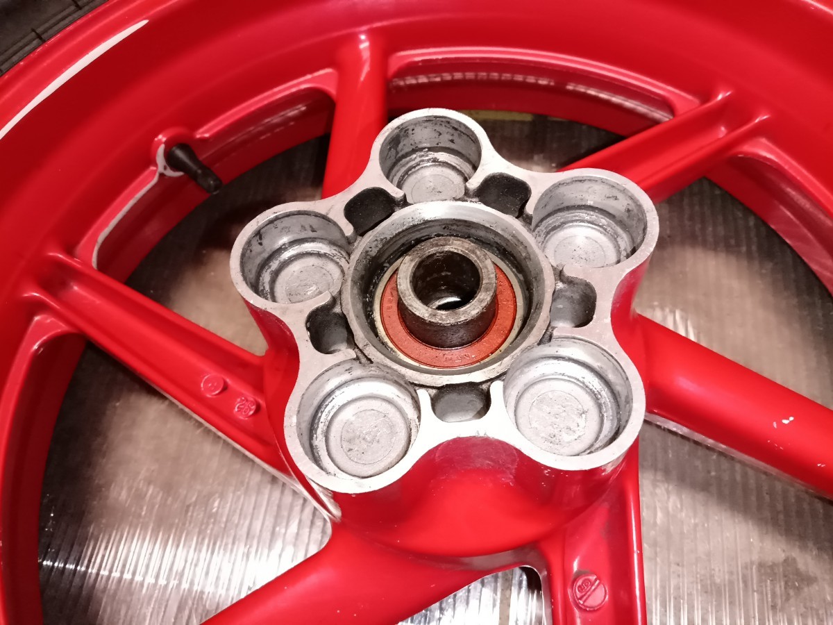 NSR250 純正 リアホイール 17x4.50 流用 カスタム 17インチ化 ホイール