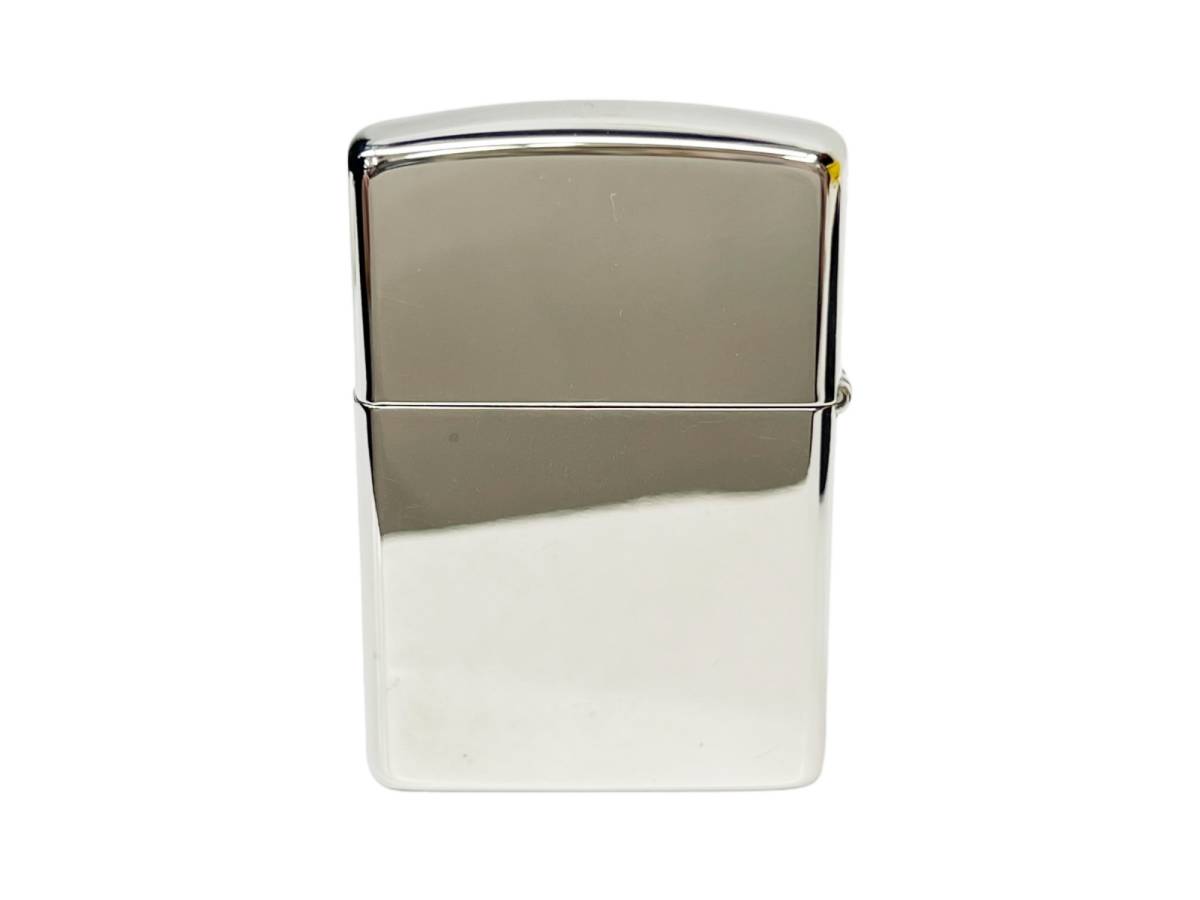 zippo (ジッポー) 2022年製 PLATINUM PLATING シルバー オイルライター 雑貨/028_画像2