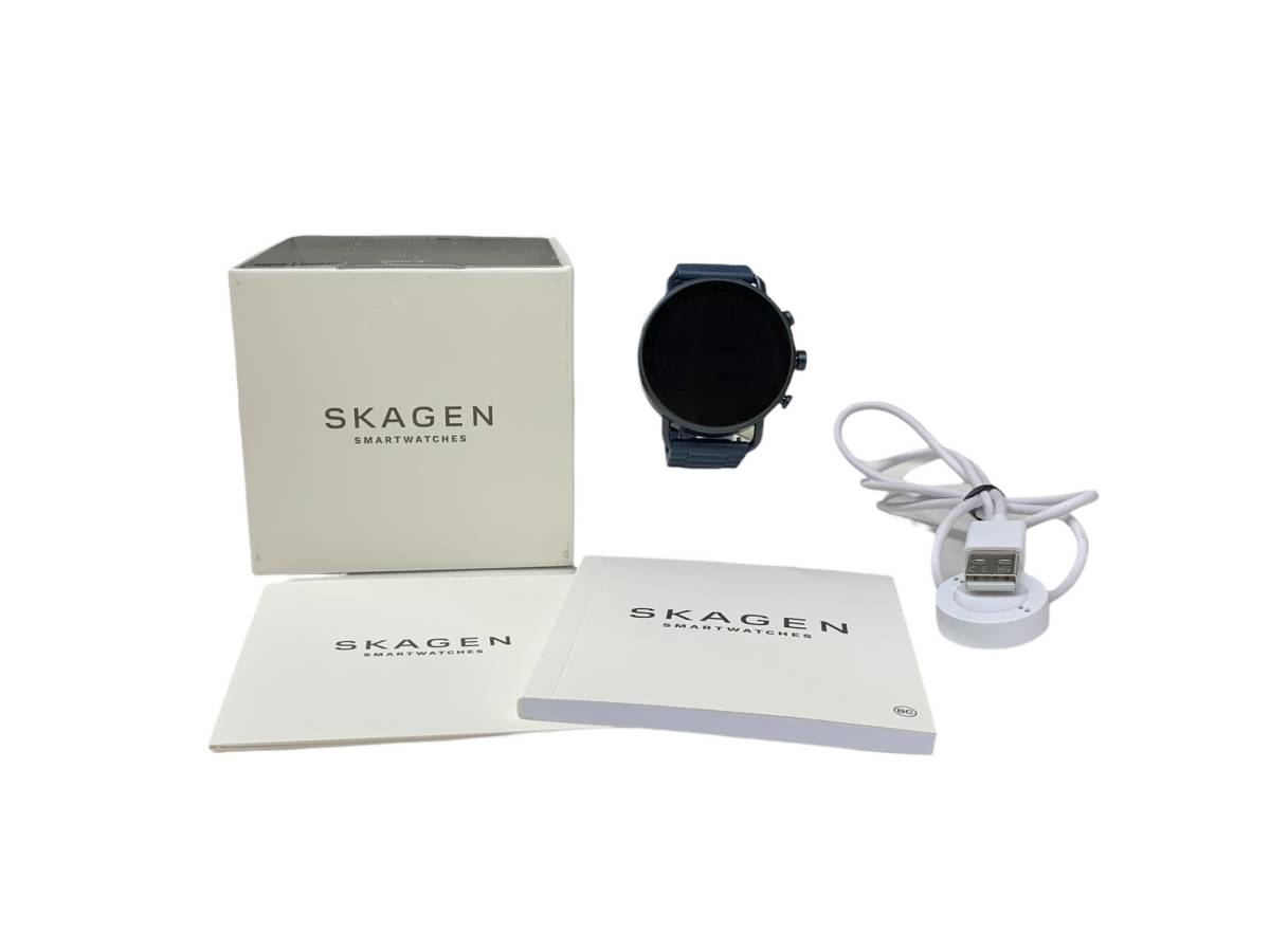 SKAGEN(スカーゲン) 充電式 デジタル腕時計 スマートウォッチ DW13S1 ブルー 家電/025の画像10