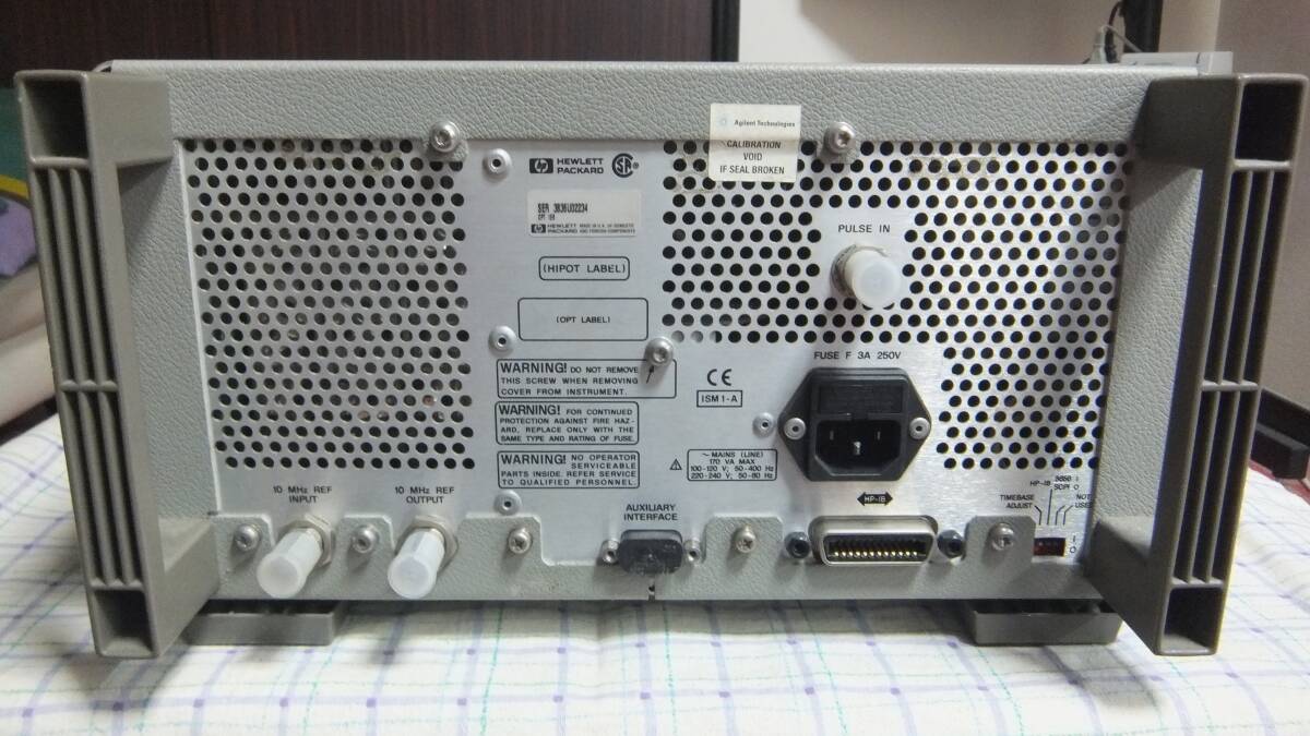 **　HP 8648C シンセサイズド信号発生器 9kHz～3.2GHz Synthesized RF Signal Generator　***_画像2