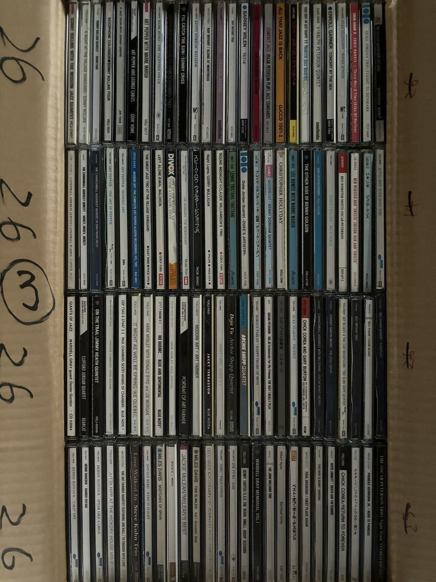 JAZZ CD まとめ売り セットおよそ450枚 BLUE NOTE BILL EVANS MILES DAVIS LEE MORGAN JOHN COLTRANE CHARLIE PARKER BUD POWELLの画像3