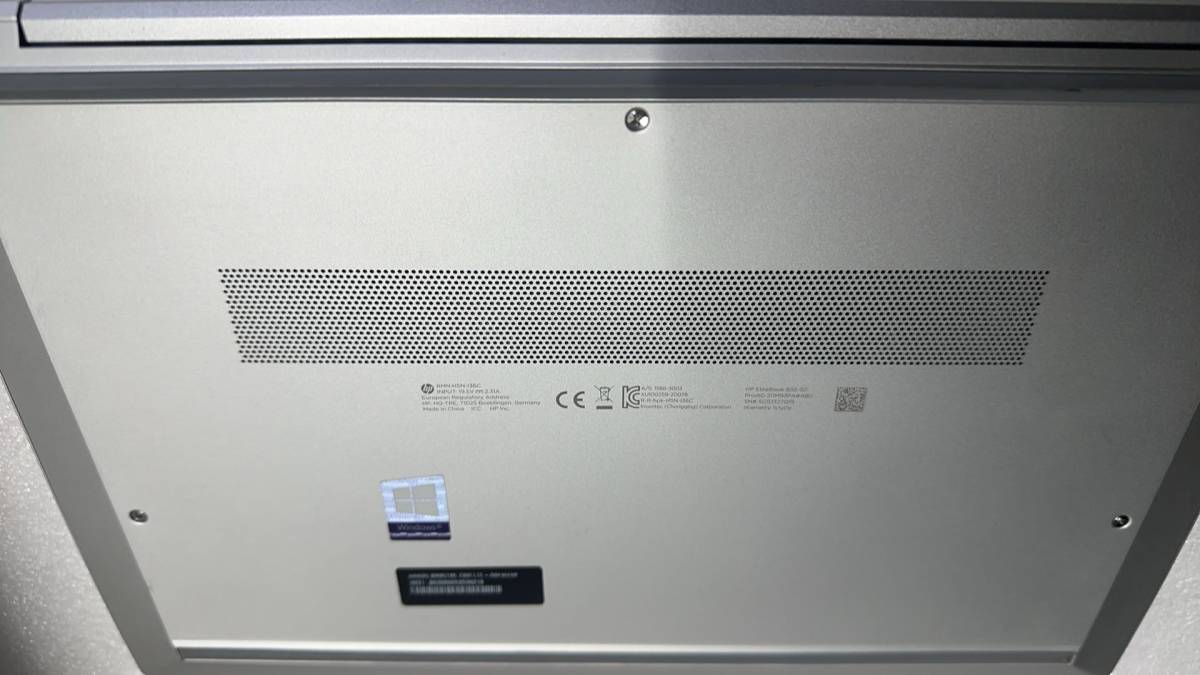 中古 現状品 HP-830G7 13.3型ノートPC 第十世代Corei5-10210U/8GB/SSD500GB/カメラ/Win11/Office2021/WIFI/Bluetooth/フルHD/Type-C 265_画像7