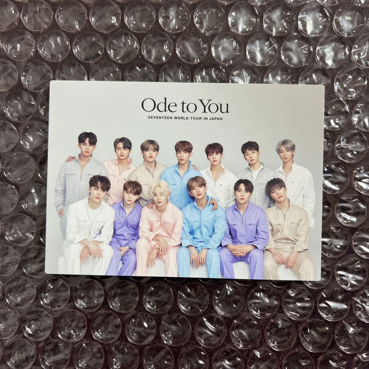 SEVENTEEN セブチ 全員 集合 Ode to You トレカファイル 付属 SEVENTEEN セブチ 全員 集合 Ode to You トレカファイル 付属