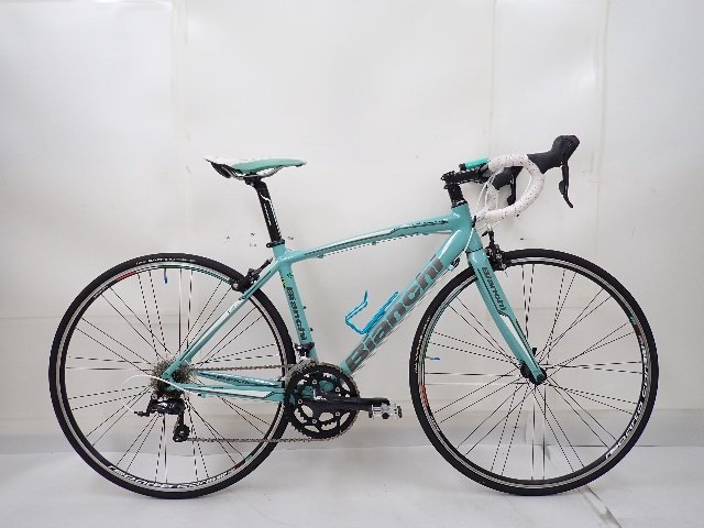 Bianchi ビアンキ Via nirone 7 ロードバイク サイズ46cm チェレステ SORA 配送/来店引取可 ∴ 6D133-1_画像1