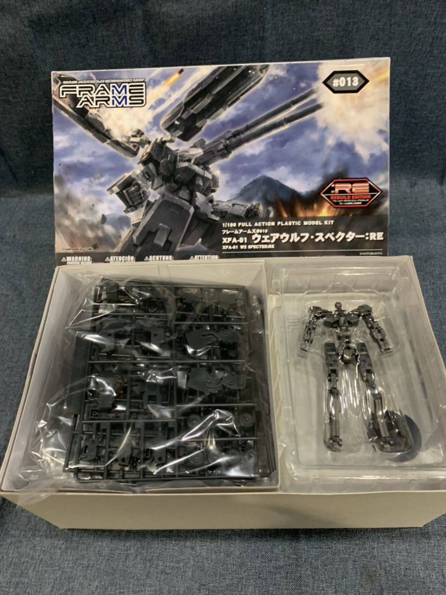 14 KOTOBUKIYA コトブキヤ 1/100 FULL ACTION PLASTIC MODEL KIT フレームアームズ#013 XFA-01 ウェアウルフ・スペクター:RE ご_画像1