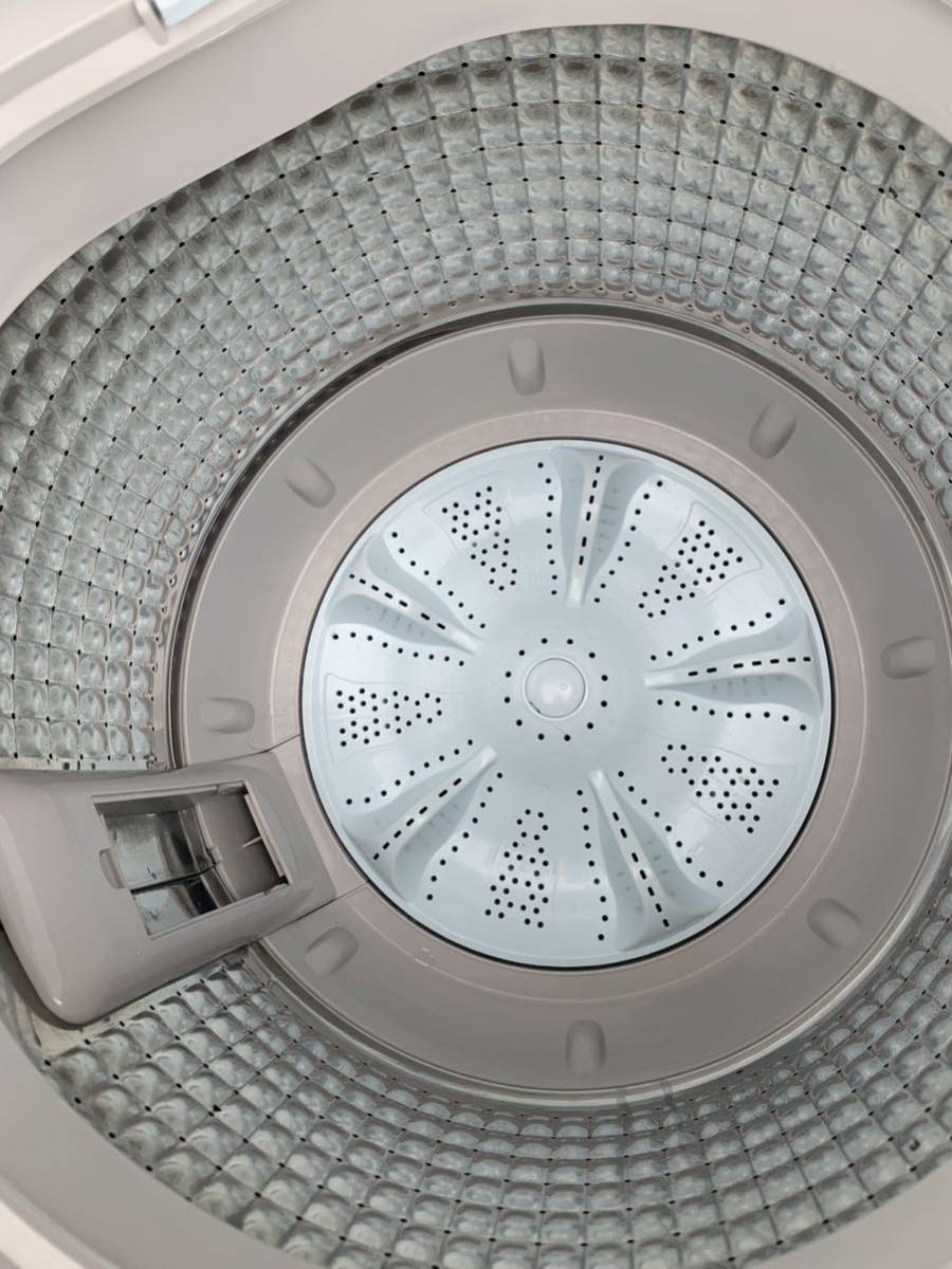 【2020年製】AQUA アクア 全自動洗濯機 AQW-S60H（W）6.0kg ご_画像3
