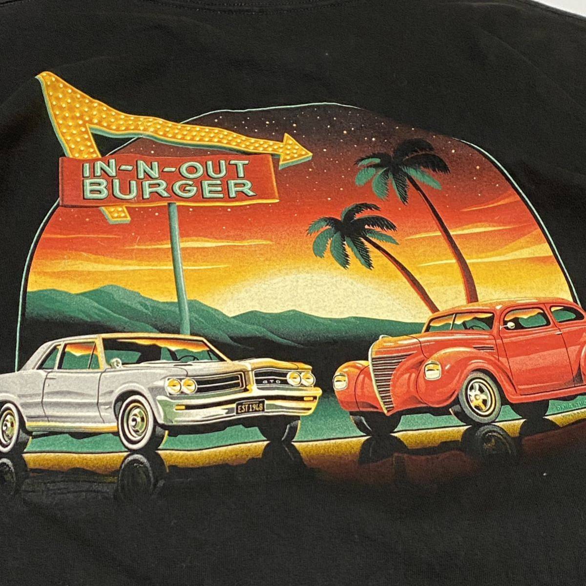 ビンテージ　IN-N-OUT　BURGER　LAS BEGASインアウトバーガー　プリント　Tシャツ　ラスベガス_画像8