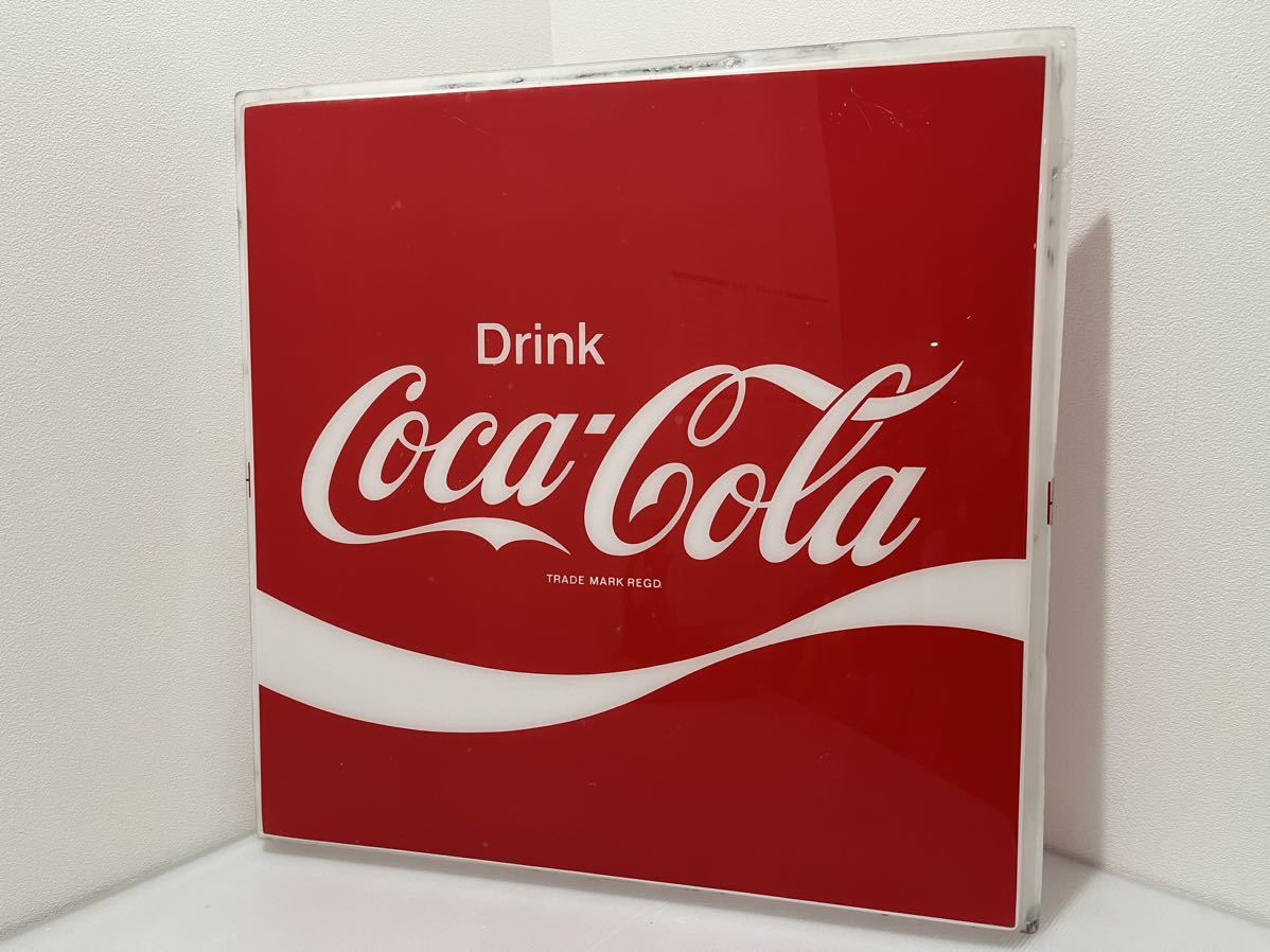 D(226k2) コカコーラ Coca-Cola 看板 約62cm レトロ インテリア アメリカン 雑貨_画像1